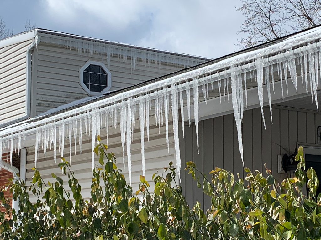 Icicles Go Better with Gutter Guards than Open Gutters | Gutter Guards ...